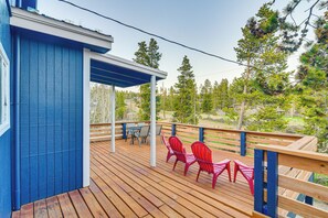 Terrace/patio - Tabernash Home ~ 13 Miles to Winter Park! (Tabernash)