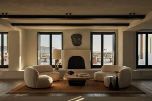 Sala de estar en el lobby