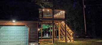 Cozy loft retreat w/Mountain Views in Mtn City near VA Creeper Trail & Damascus.
