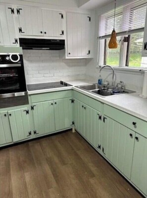 Microwave, oven, stovetop