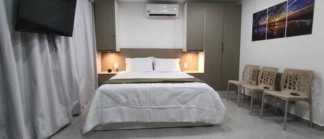 1 habitación, wifi y ropa de cama