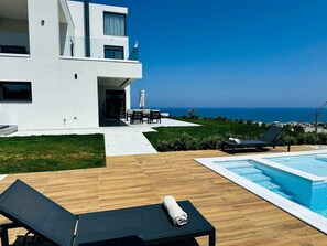 Pool - Skyline Serenity Villa 10pl 4bd 3ba .3min To Beach (Platanias)