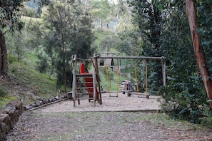 Lekområde för barn utomhus