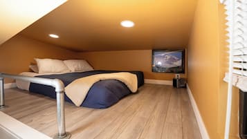 1 chambre, fer et planche Ă repasser, Wi-Fi gratuit, draps fournis