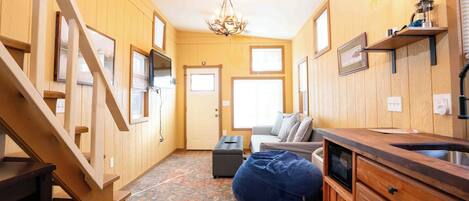 Älytelevisio, takka