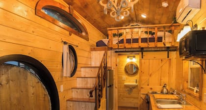 The Insta-worthy Gnome Home Tiny House in Rocky Mtns