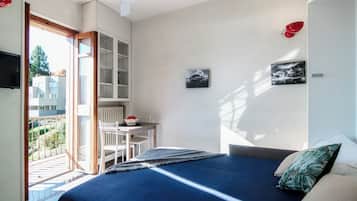 Apartment | 1 Schlafzimmer, hochwertige Bettwaren, Daunenbettdecken