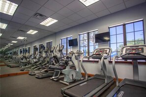 Fitness facility - ☀ Paradise Palms - Lake Views - Onsite Club House - Tropical Pool & Waterfall ⛱  (Kissimmiee)