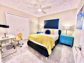 3 bedrooms, iron/ironing board, WiFi, bed sheets