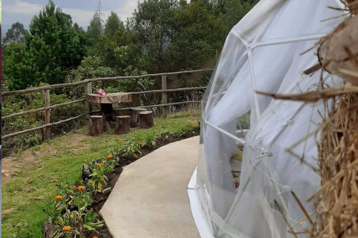 Deluxe-Ferienhütte, Bergblick | 1 Schlafzimmer, Schreibtisch, laptopgeeigneter Arbeitsplatz