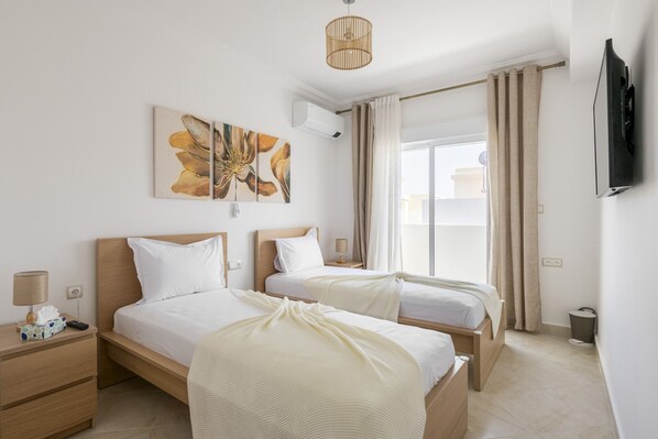 1 bedroom, iron/ironing board, travel crib, free WiFi
