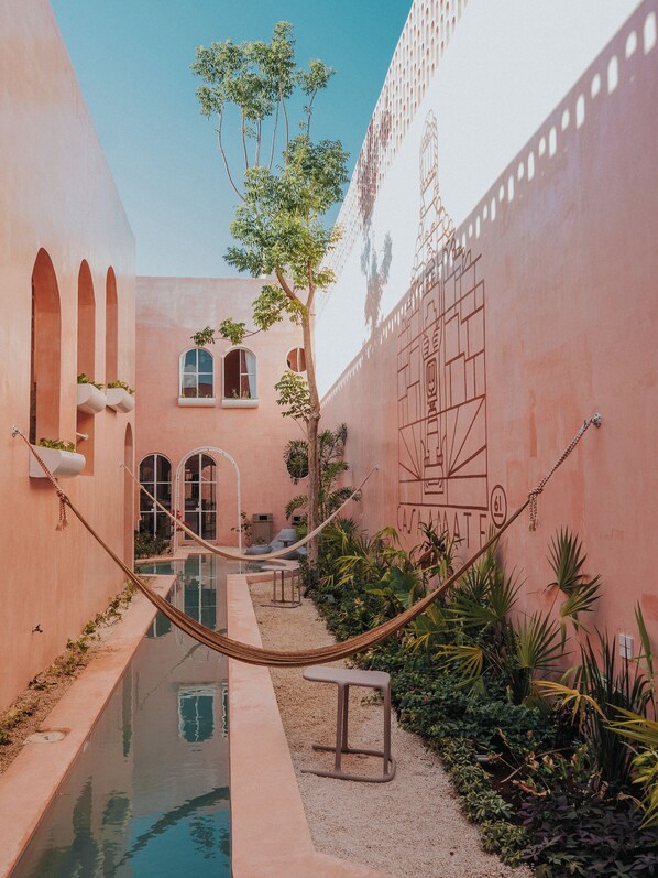 Alberca al aire libre