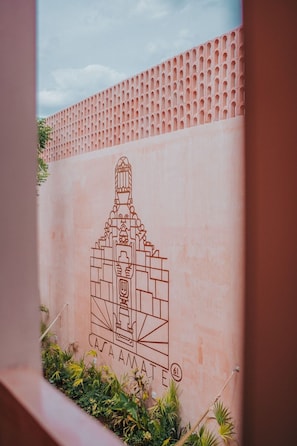 Fassade der Unterkunft