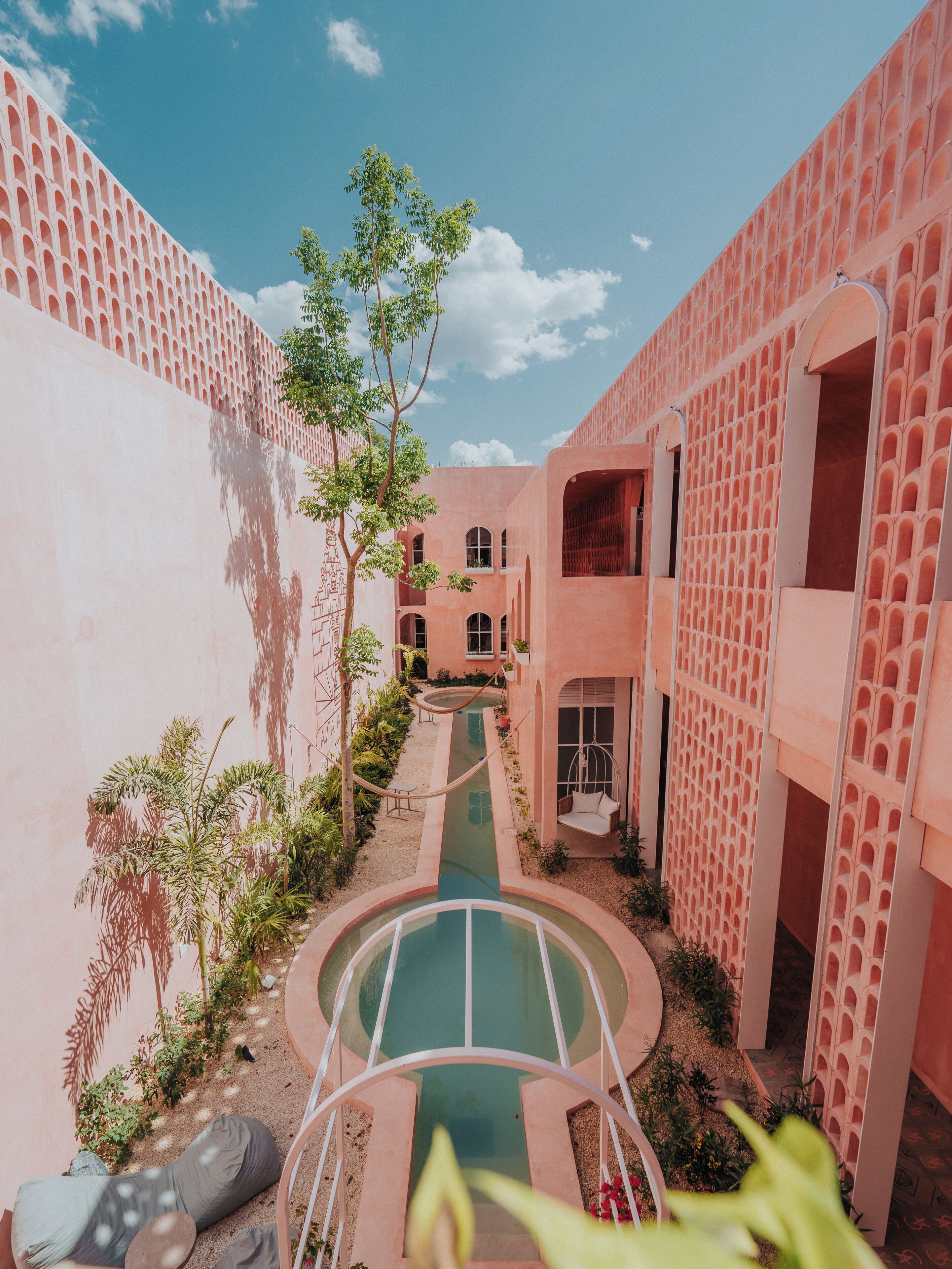 Alberca al aire libre 