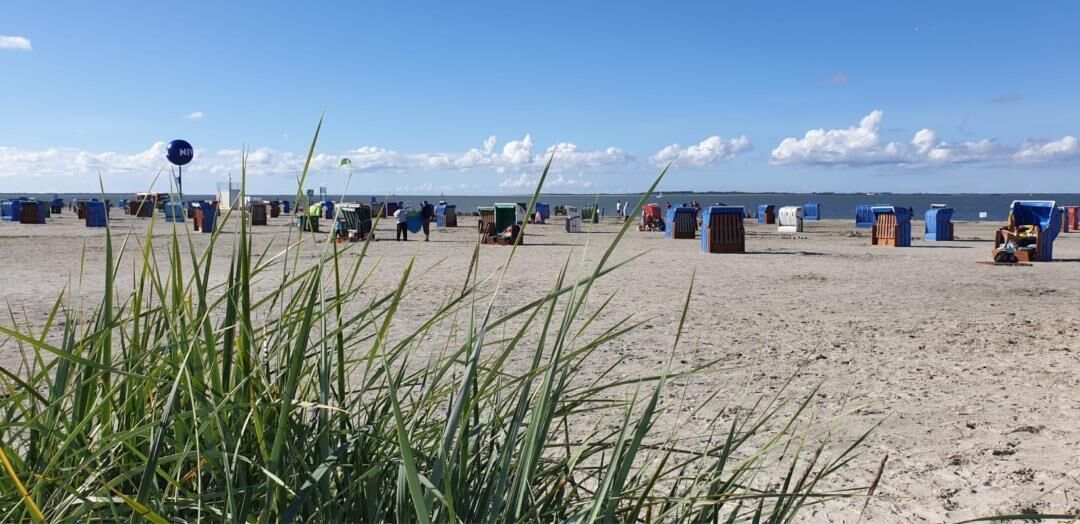 Vlak bij het strand