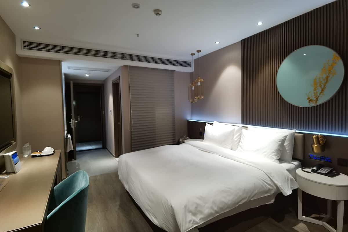 ห้องดับเบิล | เครื่องนอนระดับพรีเมียม, ผ้านวมขนเป็ด, มินิบาร์ฟรี, โต๊ะทำงาน