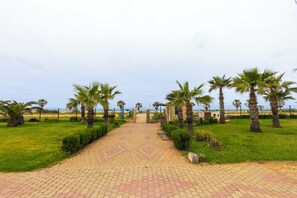Property grounds - Ideal house, residence full security for kids. Private beach and swimming pool. (El Mansouria)