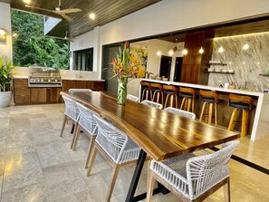 Dining - ReSol: Luxury Oceanview Villa in Costa Rica (Uvita)