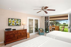 1 habitación y espacio para trabajar con laptop