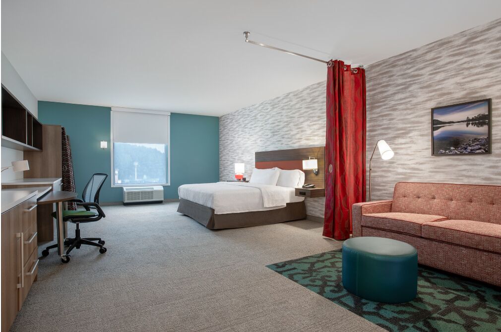 Pillow-top beds, in-room safe, desk, iron/ironing board