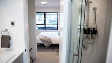 Condo | Bathroom | Hair dryer, towels, toilet paper