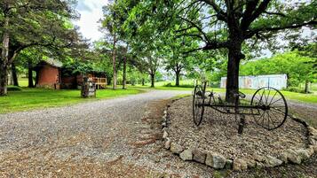 Overnattingsstedets uteområder