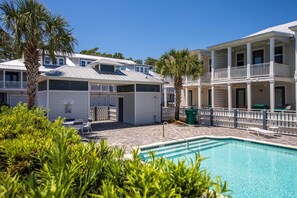 Outdoor pool - 30A Luxury Family Retreat • Golf Cart Included • Pool + Beach 2 Min (Santa Rosa Beach)