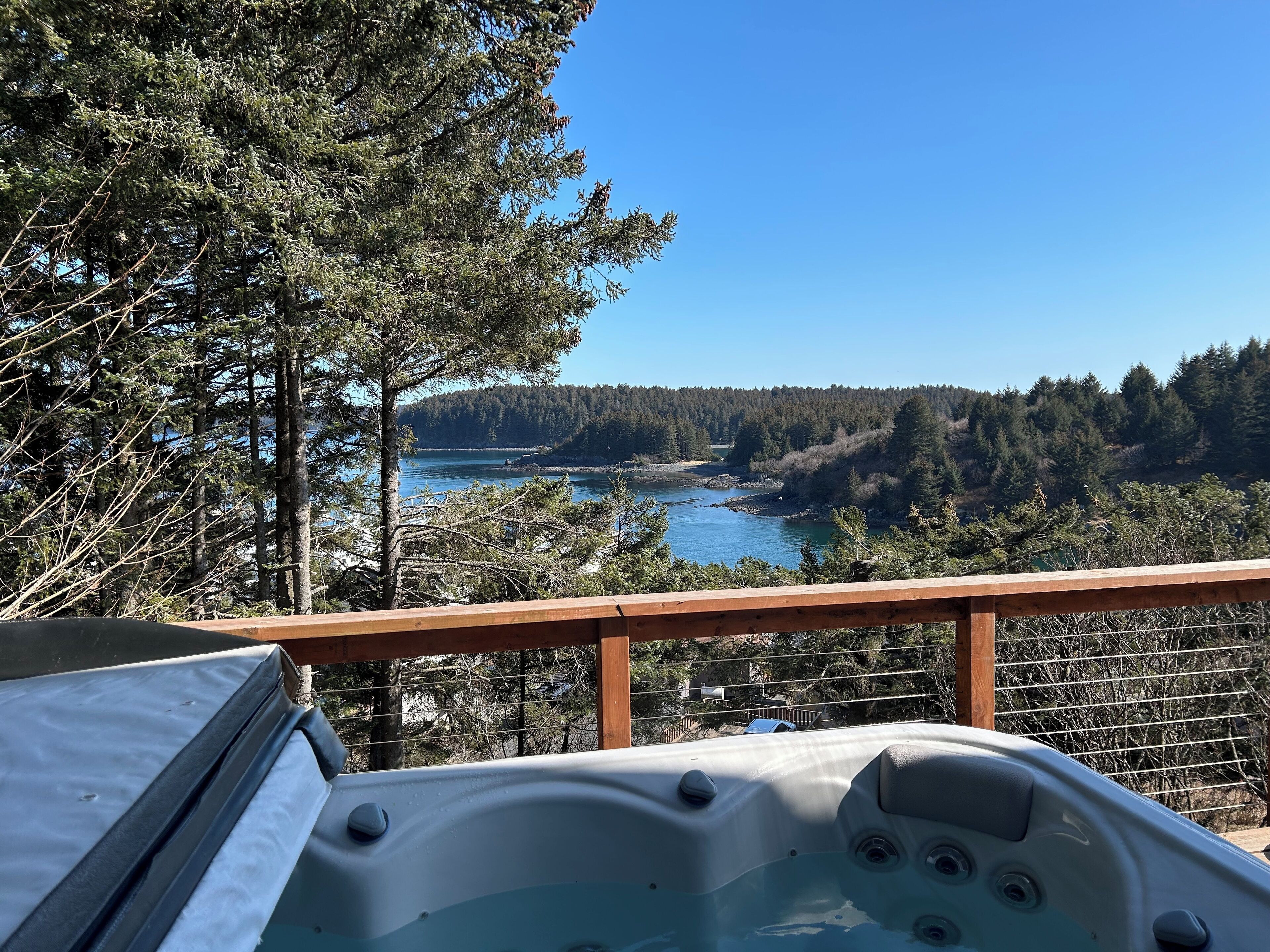 Bain à remous extérieur