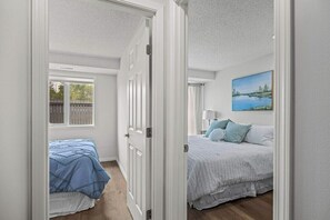 2 bedrooms, iron/ironing board, free WiFi, bed sheets
