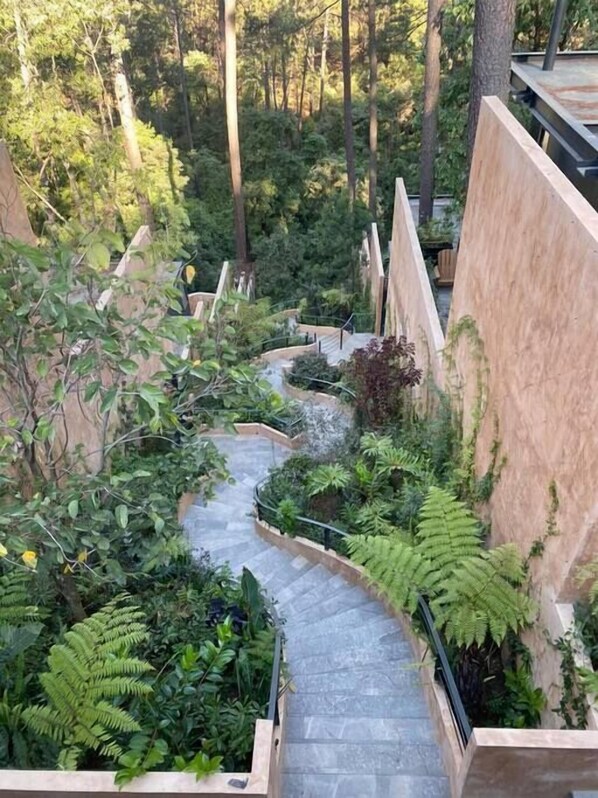 Overnattingsstedets uteområder