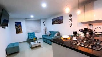 Family Apartment, Mountain View | Living area