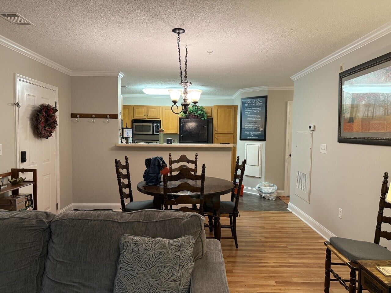 Smart TV, books, stereo, computer monitors