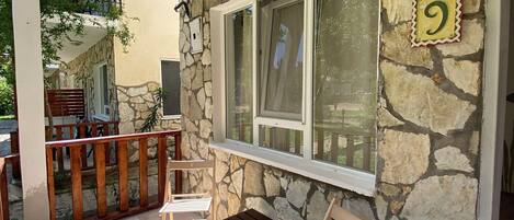 Facciata della struttura