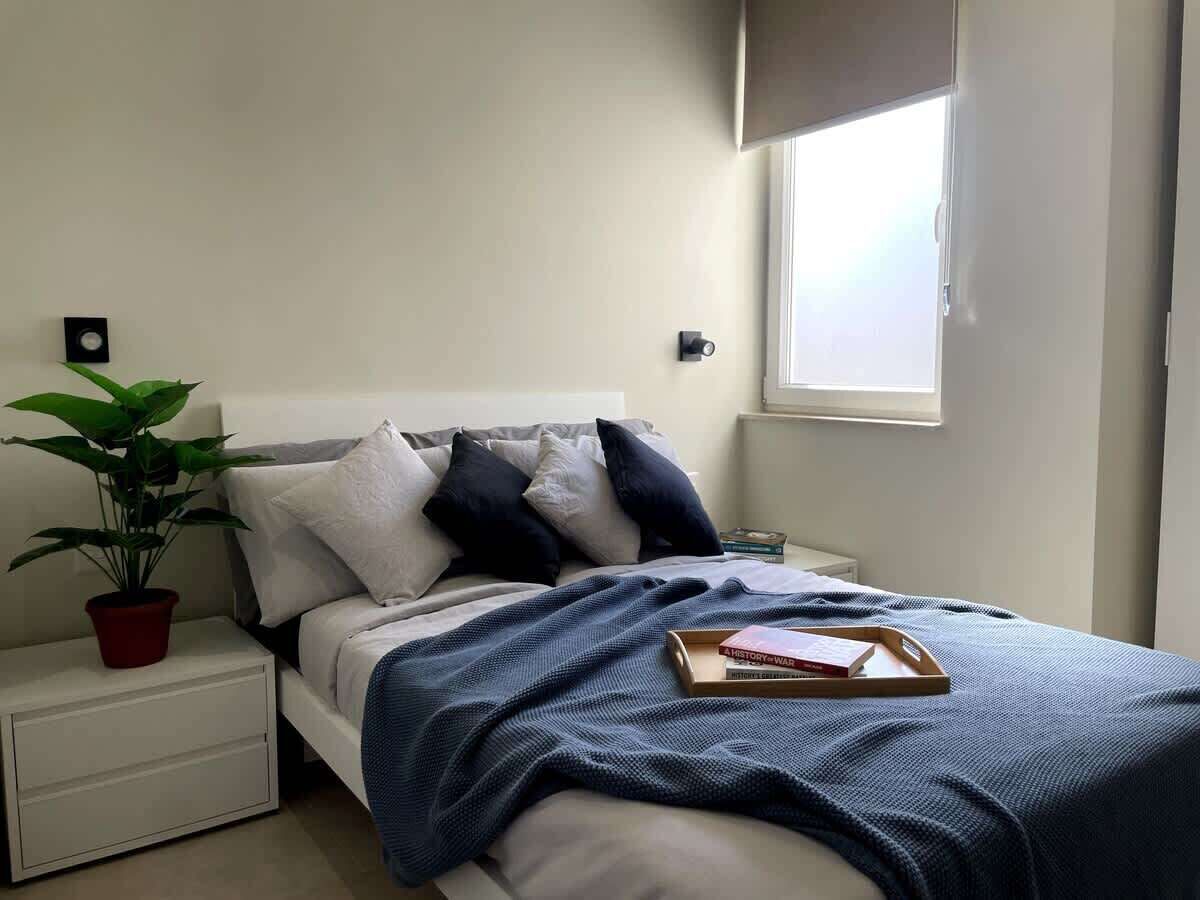 2 soverom, strykejern/-brett, wi-fi og sengetøy