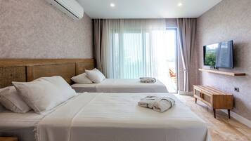 Luxury-Villa | 2 Schlafzimmer, Bettwäsche aus ägyptischer Baumwolle