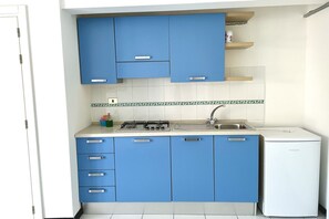 Fridge - Palme 10 - Marcelli, two-room apartment with garden, Residence Le Palme (Marcelli)