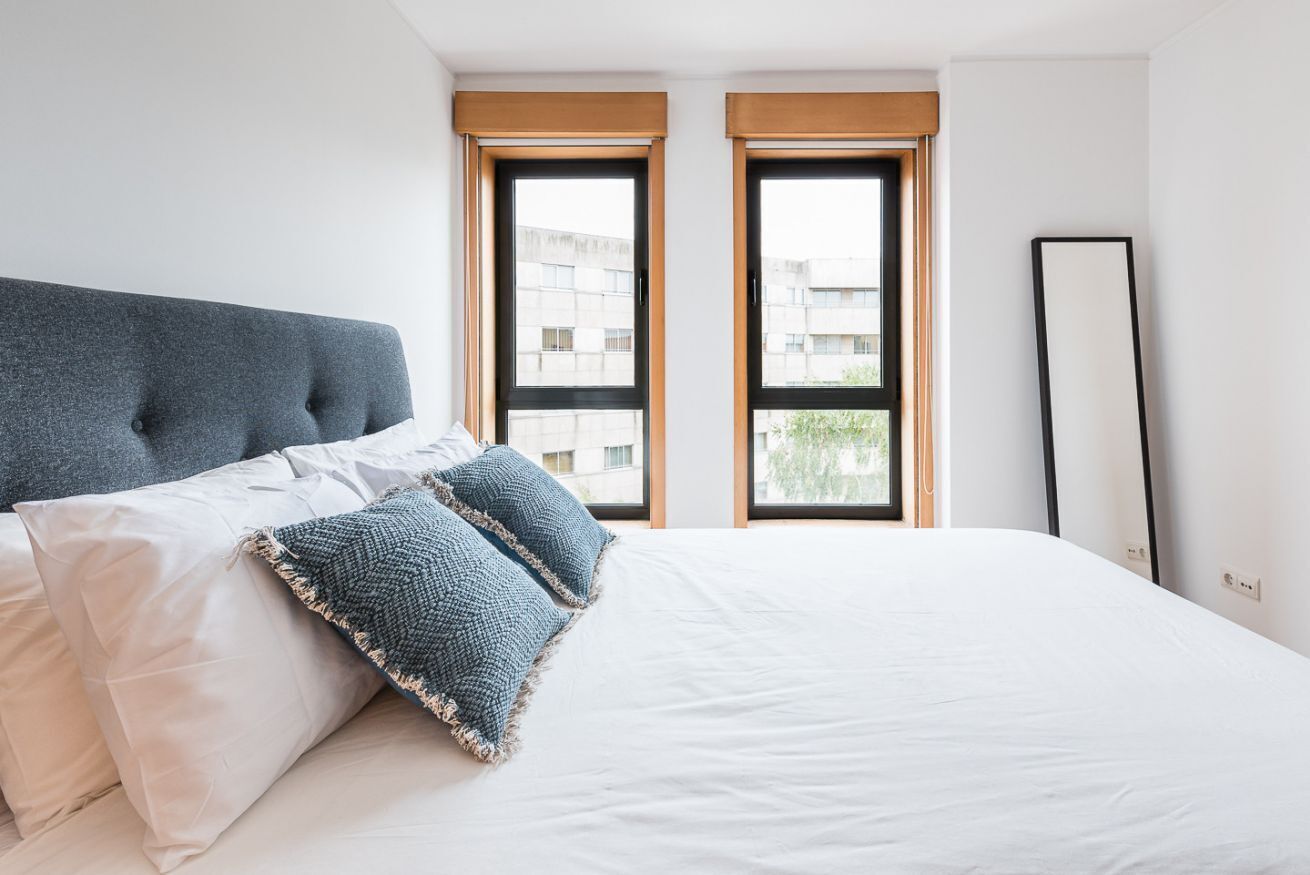 1 غرفة نوم ومكتب ومكواة/لوح كي وواي فاي