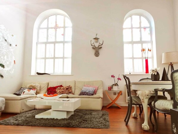 Smart TV, books - The Small Arms Factory – where luxury meets history. (Enfield)