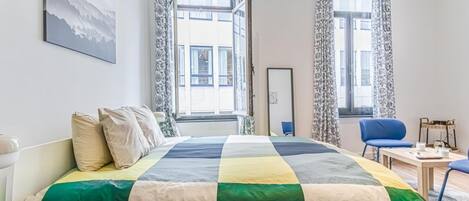 1 間睡房、Wi-Fi、床單