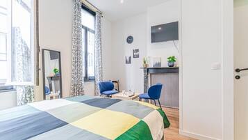 1 quarto, Wi-Fi, roupa de cama