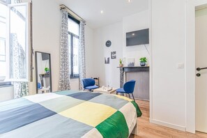 1 chambre, Wi-Fi, draps fournis