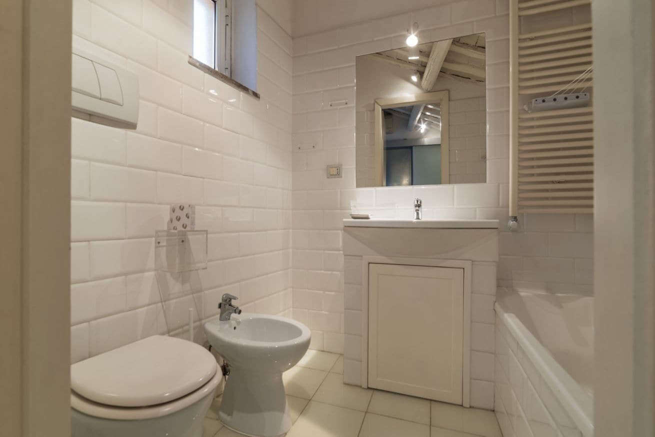 Shower, hair dryer, bidet, shampoo