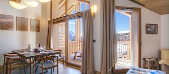 Skis aux pieds ! T6 de 115m² + vue sur les pistes