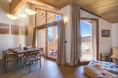 Skis aux pieds ! T6 de 115m² + vue sur les pistes