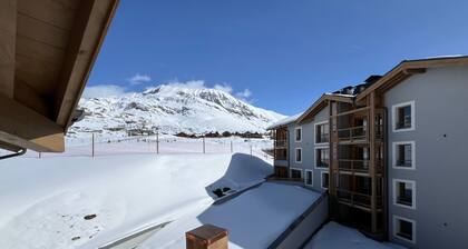 Skis aux pieds | T2 cabine + accĂšs piscine, sauna