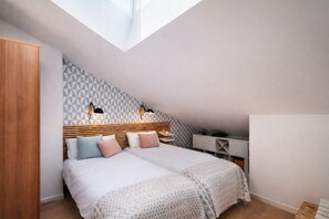3 habitaciones, tabla de planchar con plancha y wifi gratis 