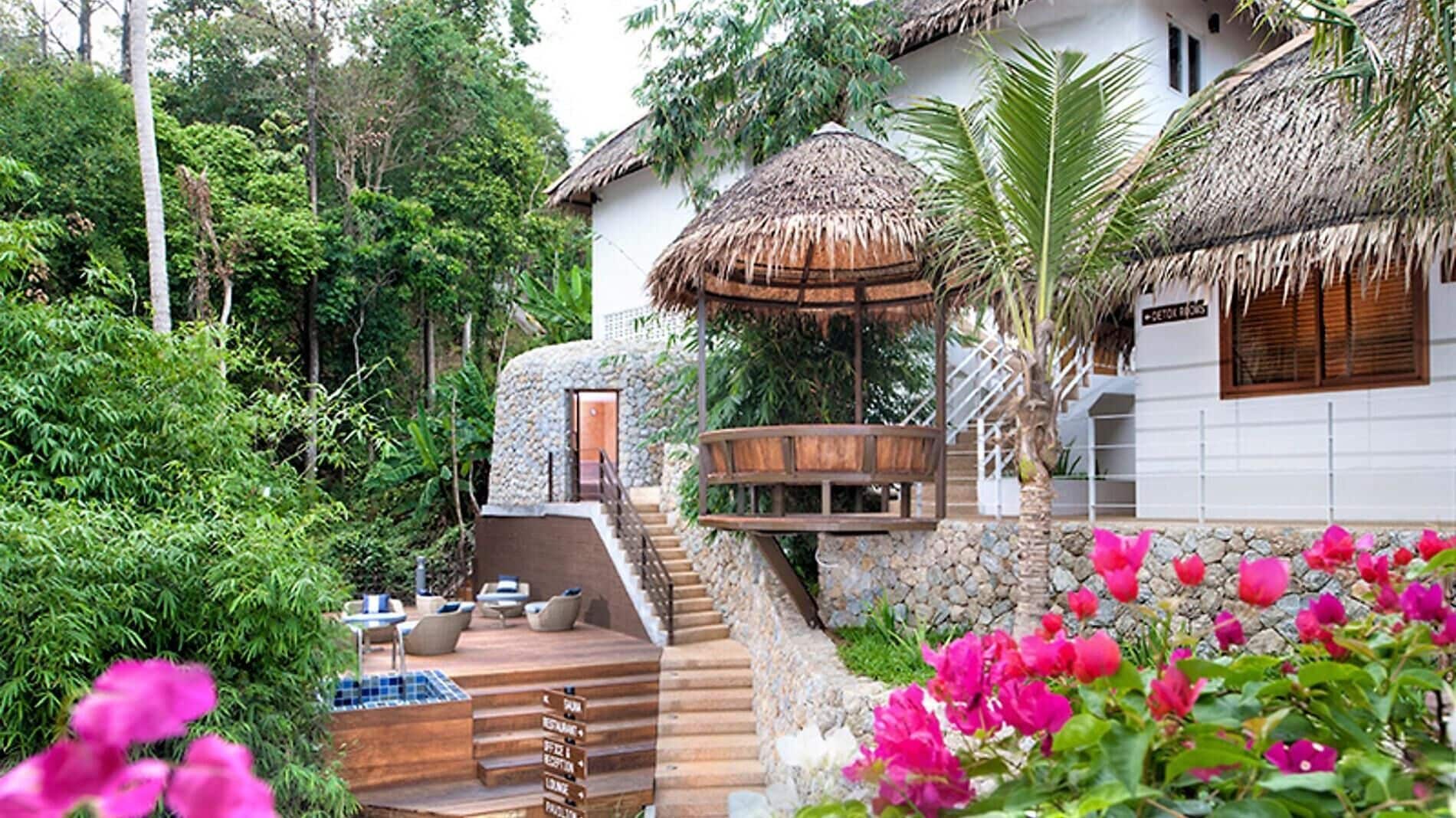 Overnattingsstedets uteområder