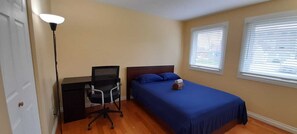 1 chambre, bureau, Wi-Fi, draps fournis