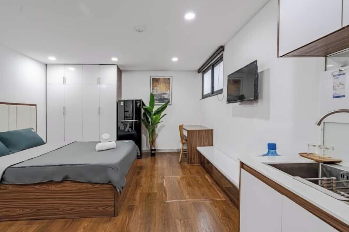 1 Schlafzimmer, Zimmersafe, Schreibtisch, Verdunkelungsvorhänge