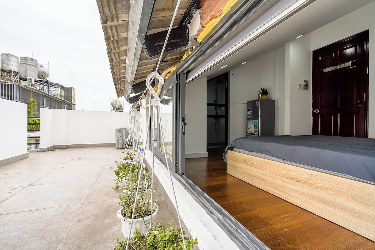 Business-Loft | 1 Schlafzimmer, Zimmersafe, Schreibtisch, Verdunkelungsvorhänge